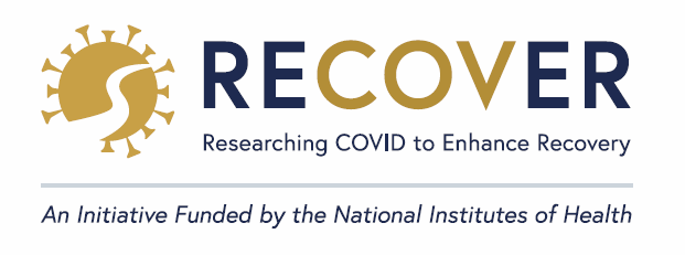 RECOVER Study Logo. Text: RECOVER - Researching COVID To Enhance Recovery - An Initiative Funded By The National Institutes Of Health